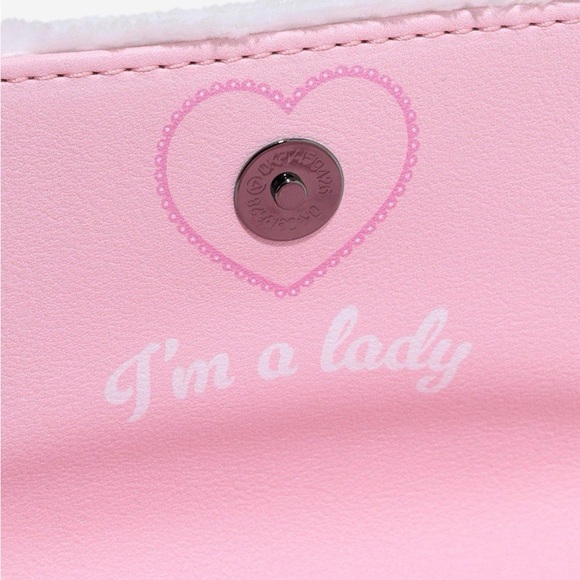 New Loungefly Disney The Aristocats Marie Fuzzy Mini Flap Wallet - Picture 4 of 7